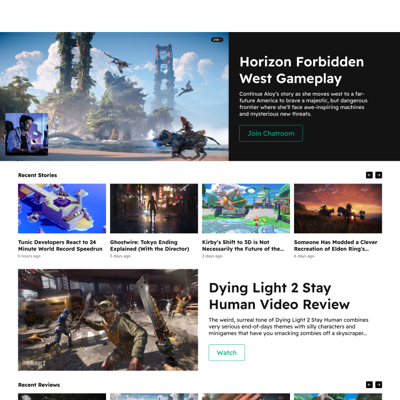 Press X Desktop Homepage